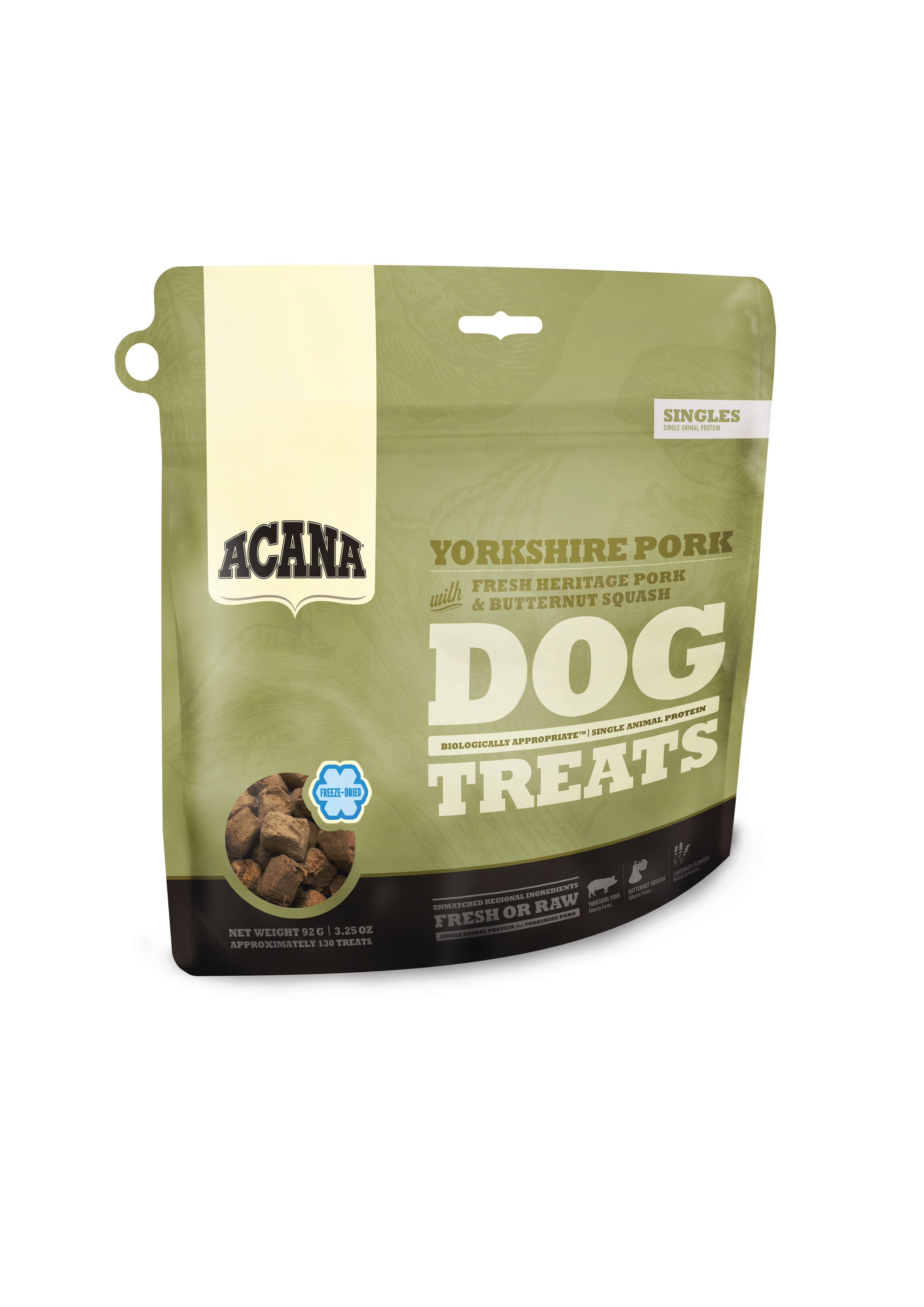 Yorkshire Pork Singles Dog Treats Dog Treats NZ Pet.kiwi Acana