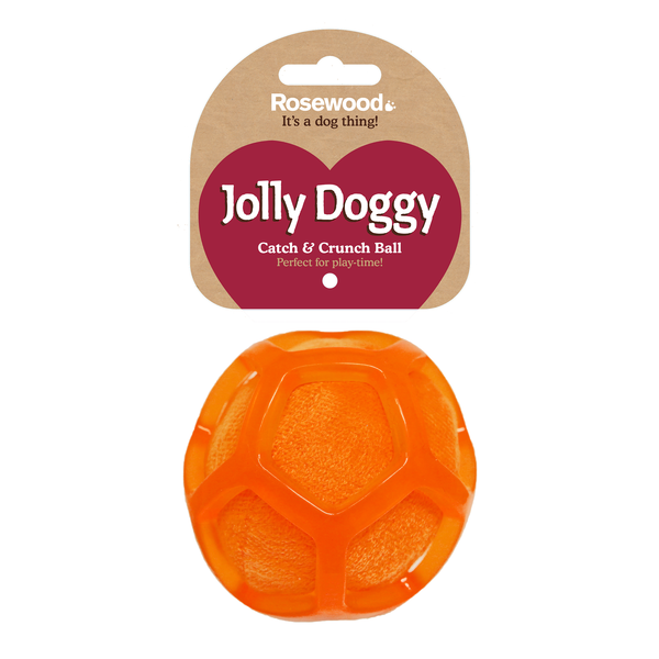 Jolly Doggy Catch & Crunch Ball