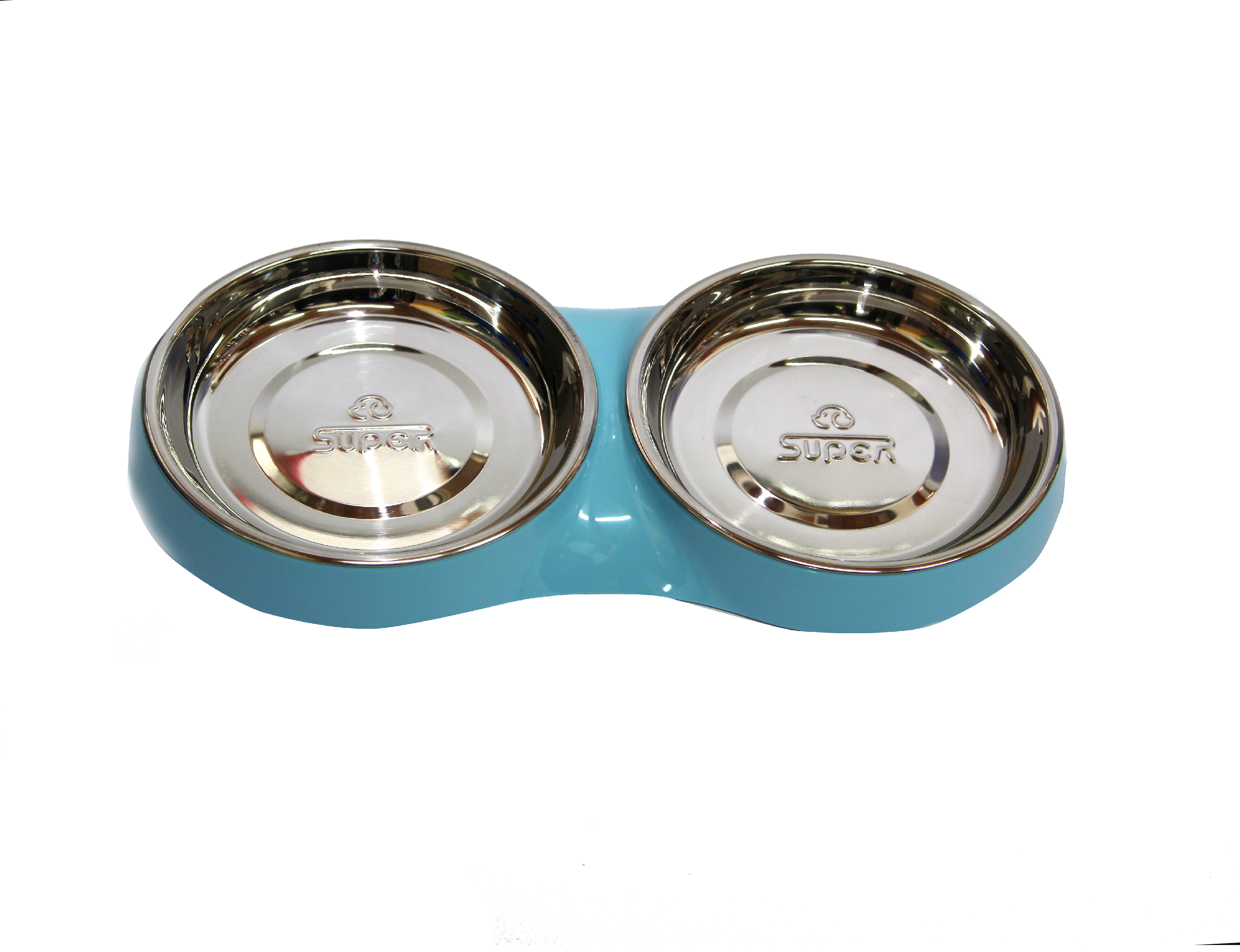 Double cat outlet bowl