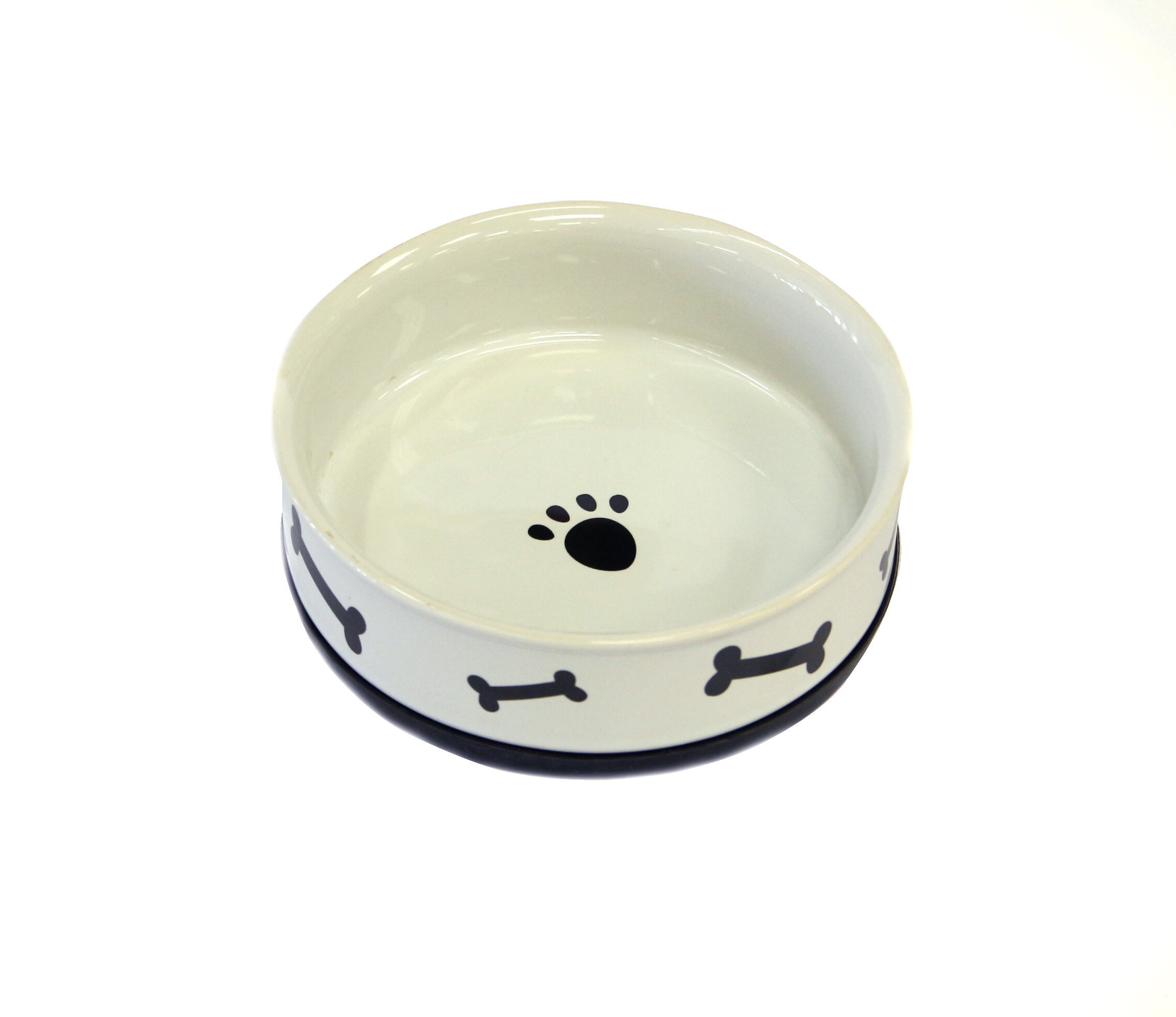 ceramic non slip dog bowl