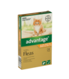 Advantage Cat Under 4kg 4 Pack