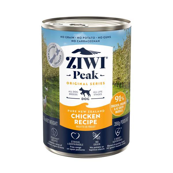 Canned Chicken Dog Food 390g