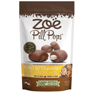 zoe pill pops peanut butter