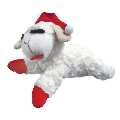 christmas lambchop dog toy