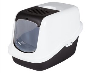 Hooded Litter Tray Cat Cleaning Toileting Litter Trays Pet Shop Auckland Pet.kiwi Savic Nestor