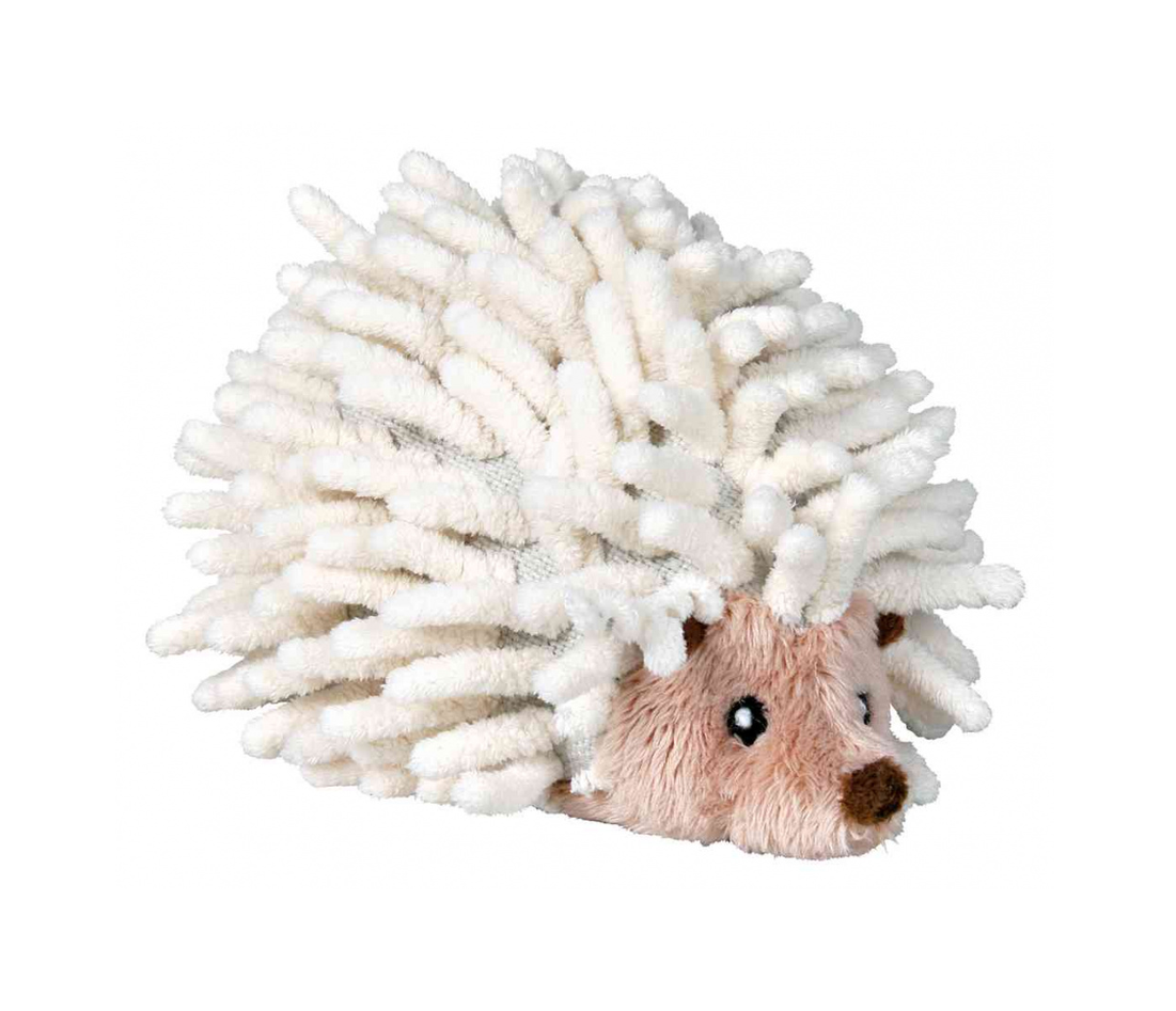 hedgehog plush dog toy