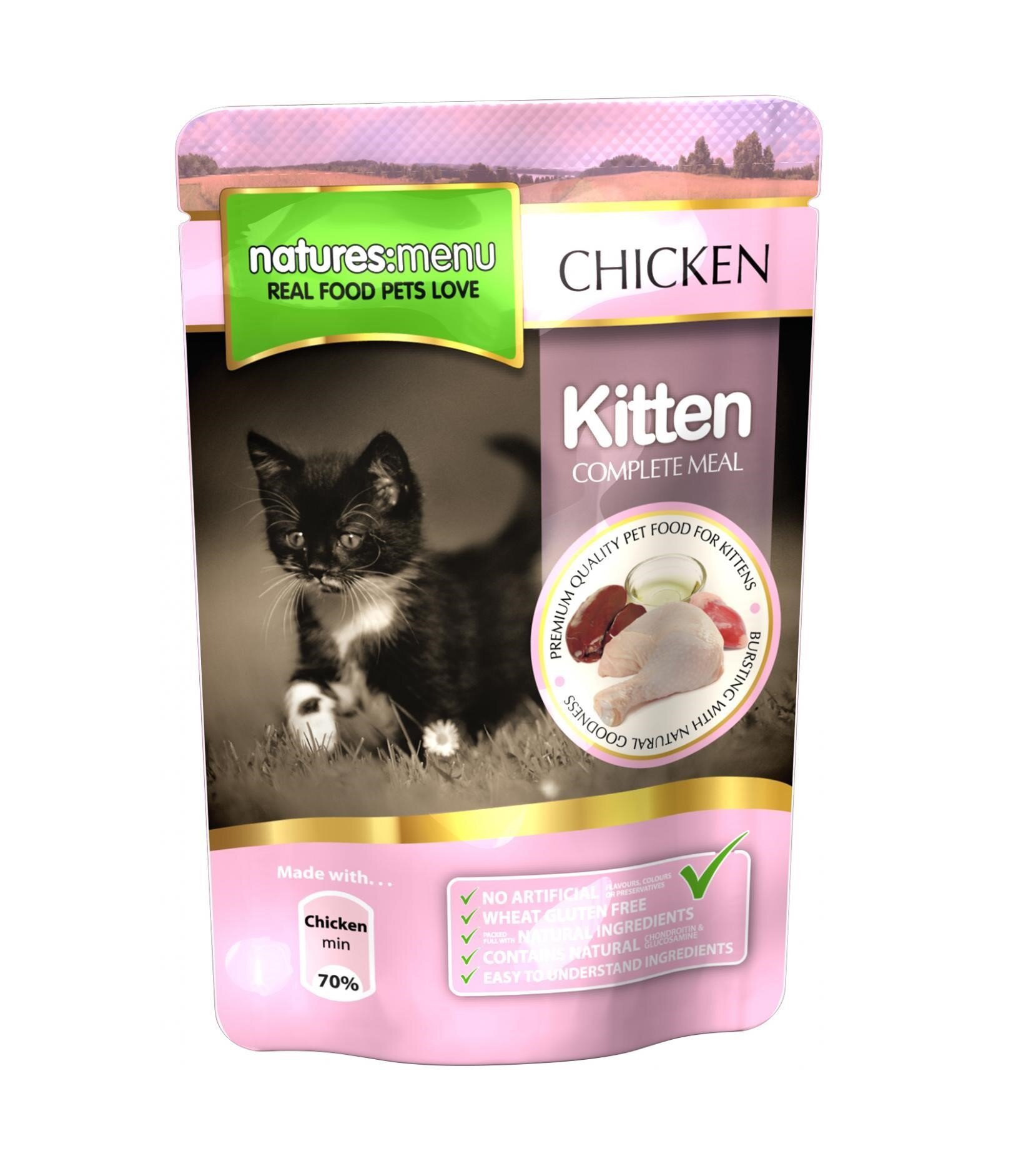 Kitten Chicken Wet Food Cat Food Treats Wet Food Pet Shop