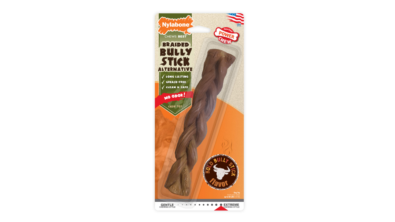 Braided Bully Stick Dog Toys Chew Pet Shop Auckland Pet.kiwi