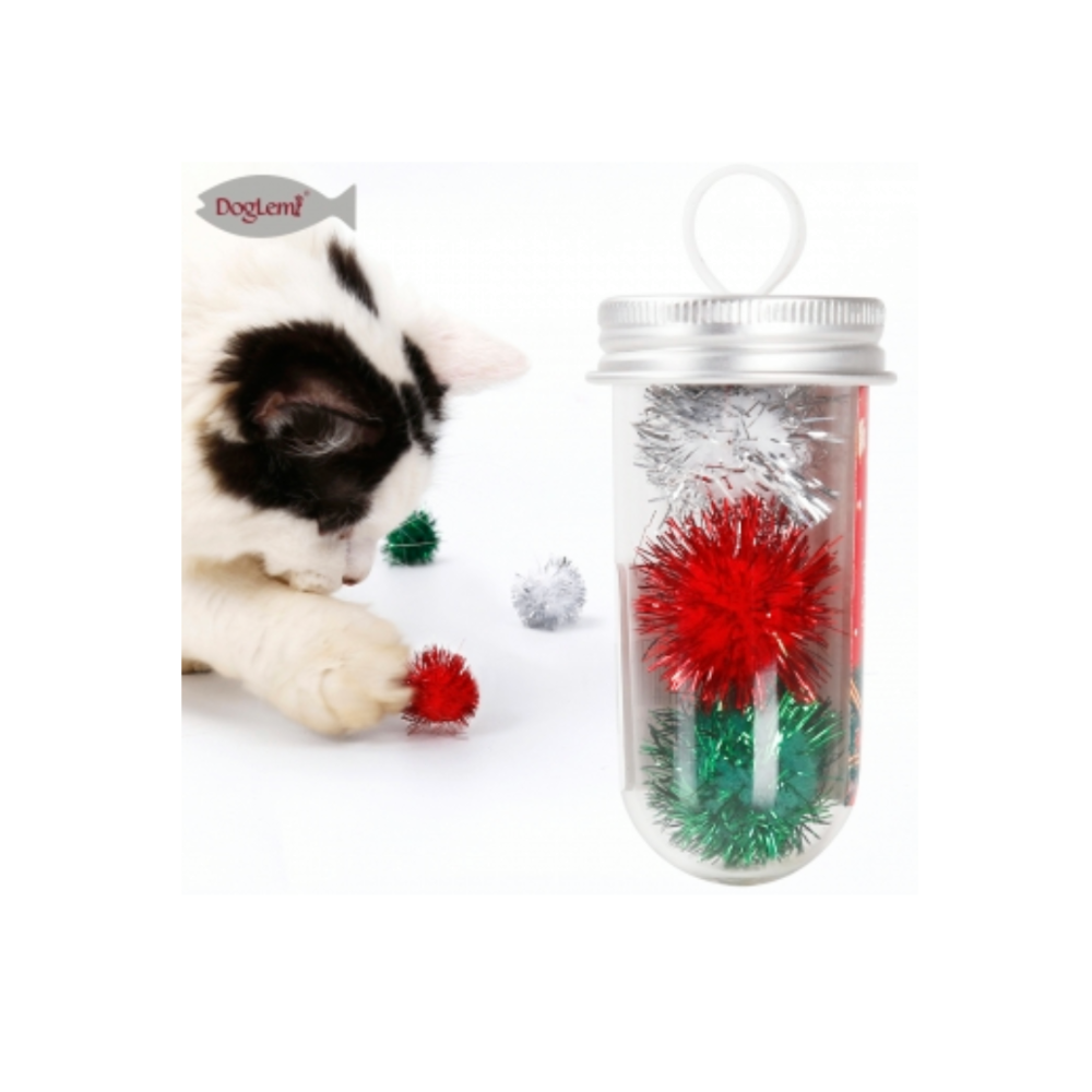 tinsel cat toys