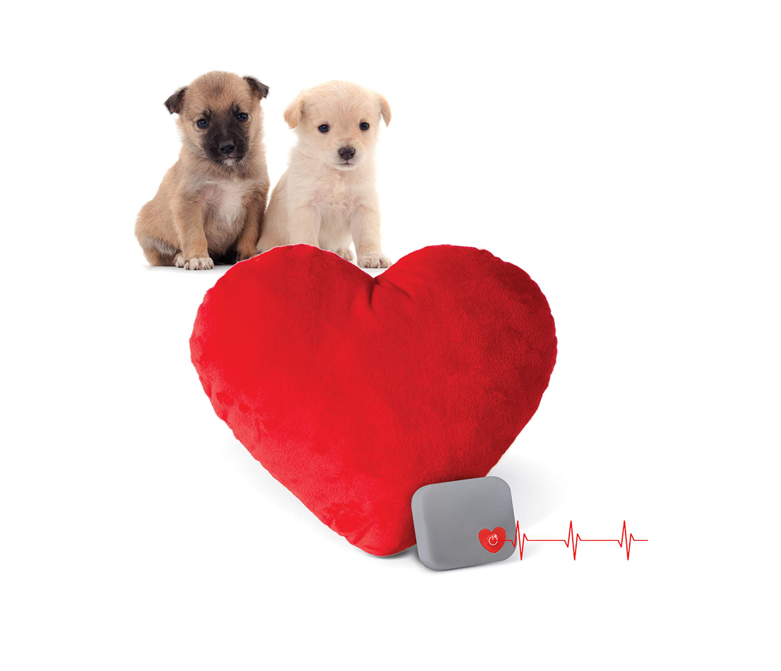 Puppy best sale heartbeat pillow