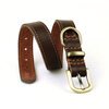 Fenesco Leather Collar - Int-Small