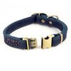 Nubuck Adjustable Leather Collar