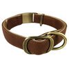 Bronze Adjustable Leather Collar