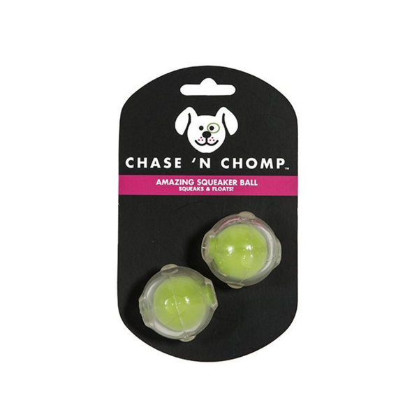 Amazing Squeaker Ball Mini 2pk