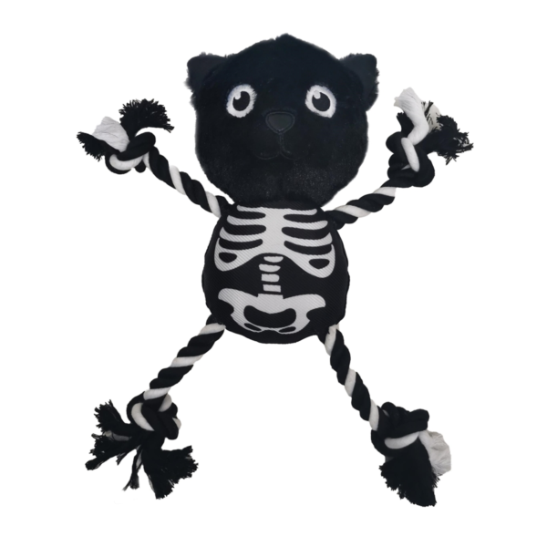 Spooktacular Skeleton Cat Dog Toy 30cm - Dog-Toys-Cuddle : Pet Shop ...