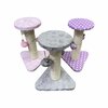 Polka Dot Mushrooms Kitten Scratcher