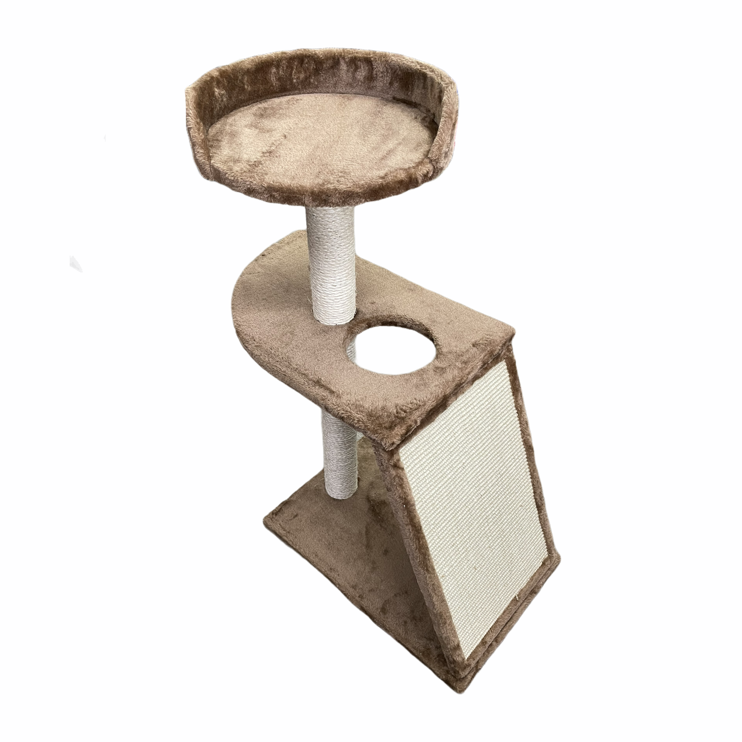 Angled cat hotsell scratching post