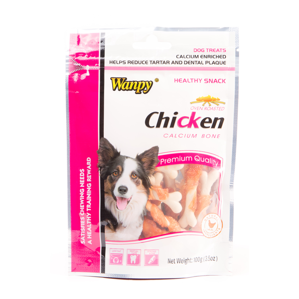 Wanpy Chicken & Calcium Bone Dog Treat