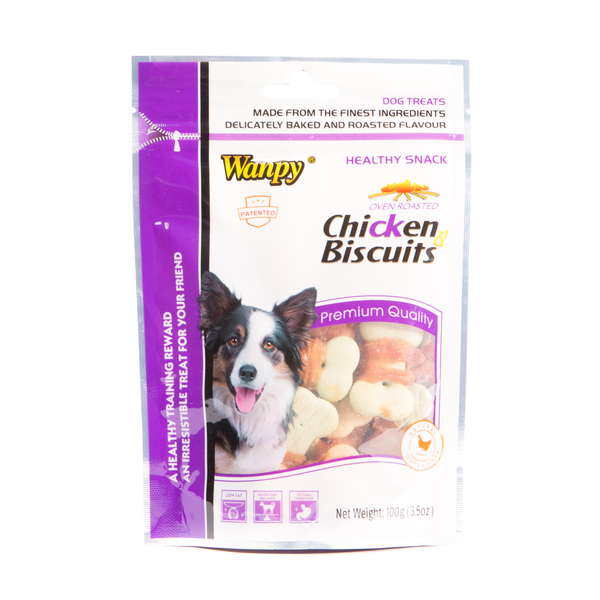 Wanpy Chicken & Biscuit Dog Treat