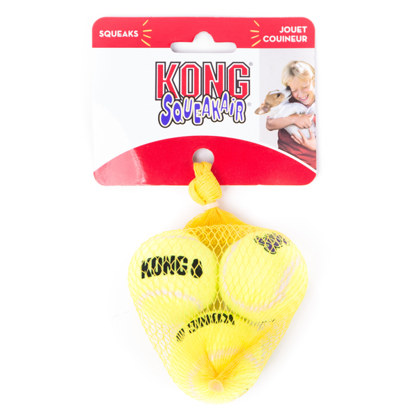 Kong Air Puppy Squeaker Tennis Ball- Sml