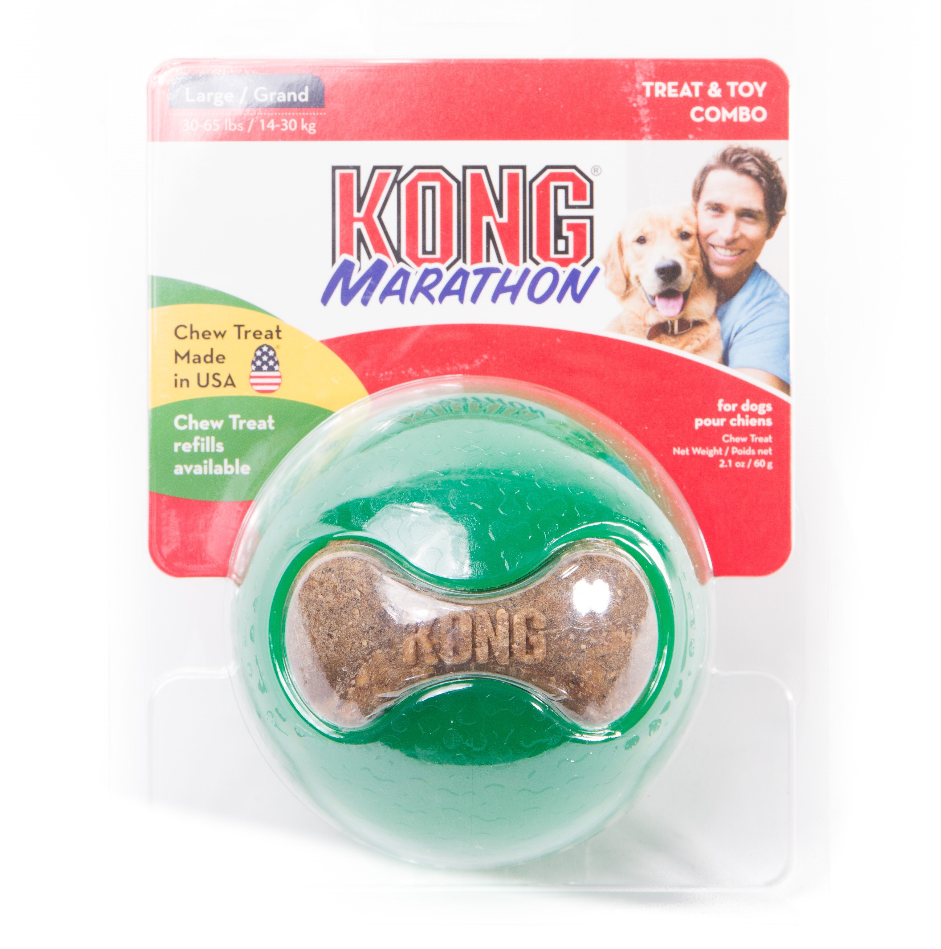 Kong Marathon Ball Dog Treats NZ Pet.kiwi Kong