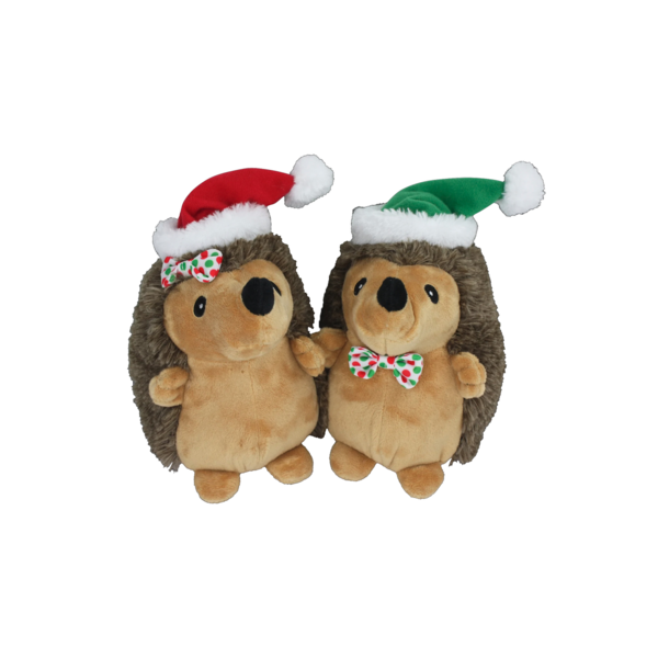 Xmas Hedgehog 18cm Dog Toys Cuddle Pet Shop Auckland Pet