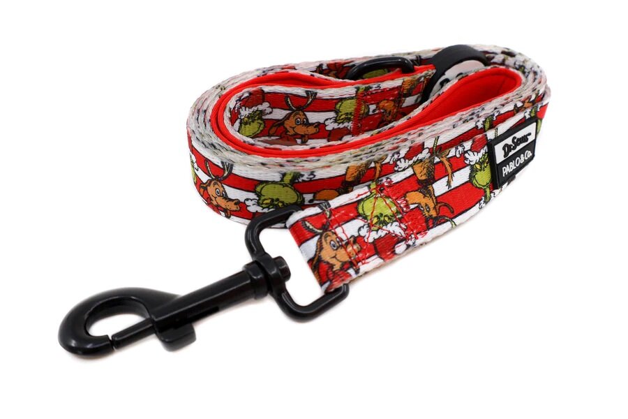 Dr.Seuss The Grinch Dog Leash - Dog-Collars, Leads & Harnesses-Leads ...