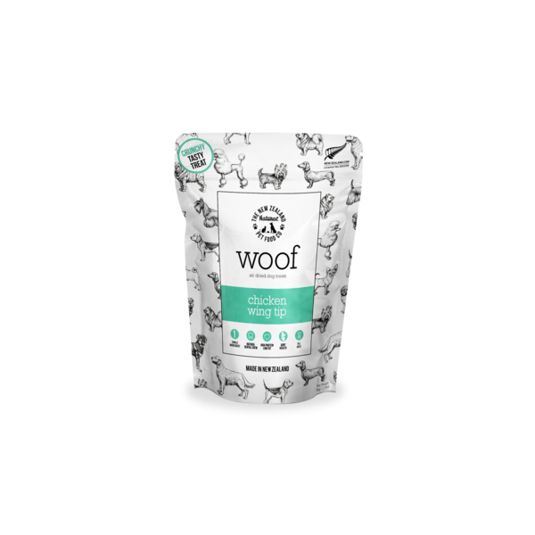 Woof Chicken Wing Tip Treat 50g