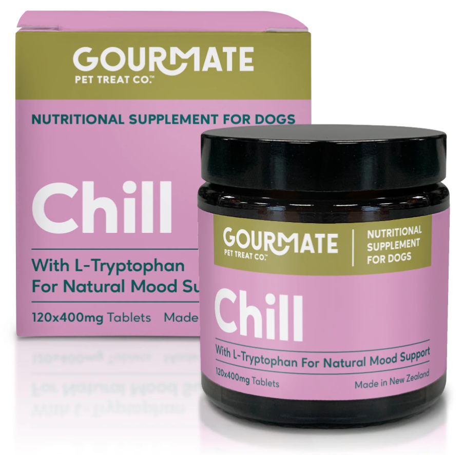 Chill With L Tryptophan for Natural Mood Support Dog Health