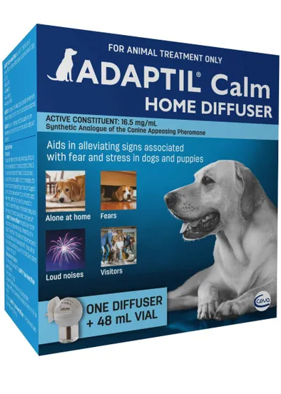 Adaptil Diffuser and Refill 48ml Dog Health Supplements Stress Travel Pet Shop Auckland Pet.kiwi Ceva