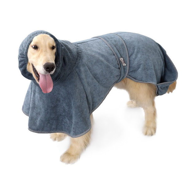 Microfibre Dog Bathrobe