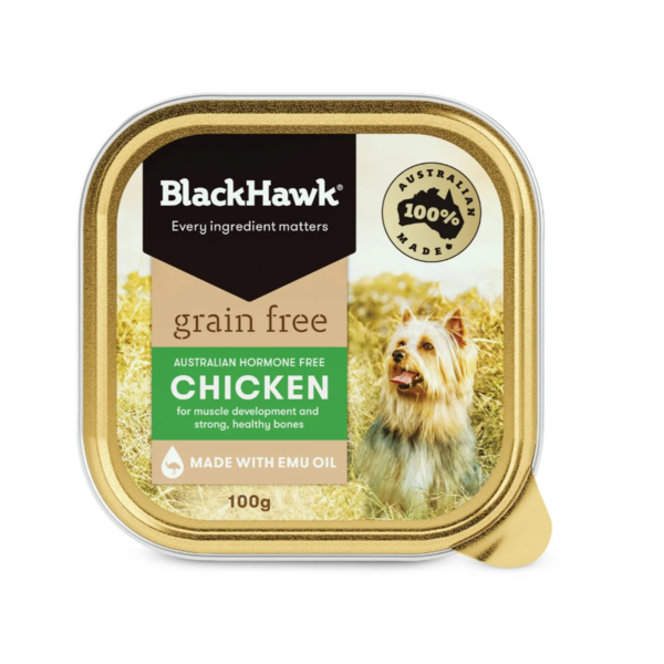 Blackhawk Grain Free Chicken Wet Food 100g