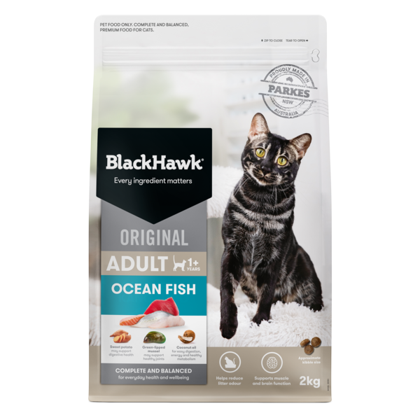 Black Hawk Original Cat Ocean Fish 