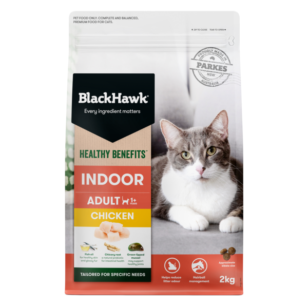 Black Hawk Healthy Benefits Cat Indoor Chicken 