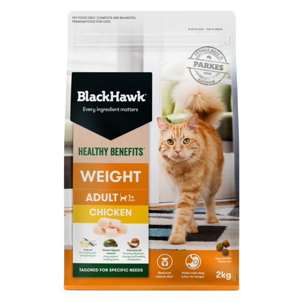 Black Hawk Healthy Benefits Cat Weight Chicken 