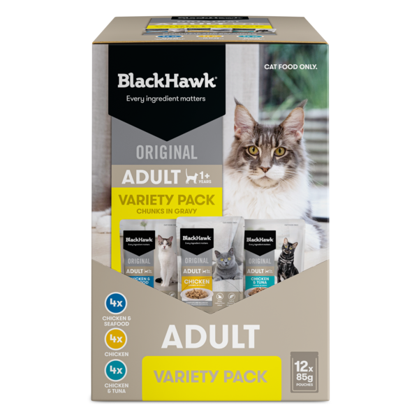 Black Hawk Original Cat Variety Pack 85g 