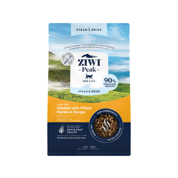 Ziwi Peak Steam & Dried Cat - Chicken 