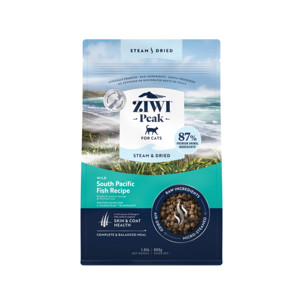 Ziwi Peak Steam & Dried for Cats - Fish 