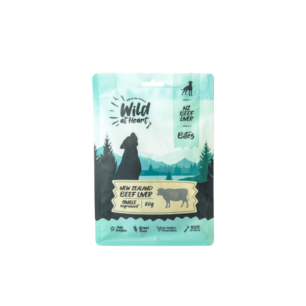 Air Dried Beef Liver Bites Dog Treats