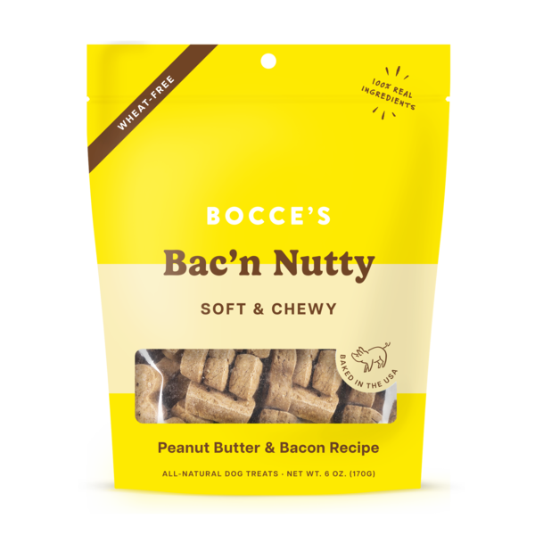 Bac'n Nutty Soft & Chewy Dog Treats