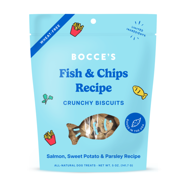 Fish & Chips Biscuits Dog Treats