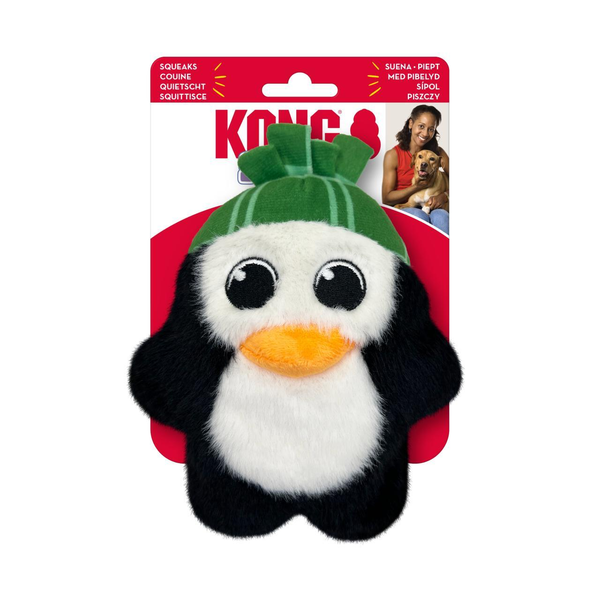 Holiday Snuzzles Penguin Dog Toy