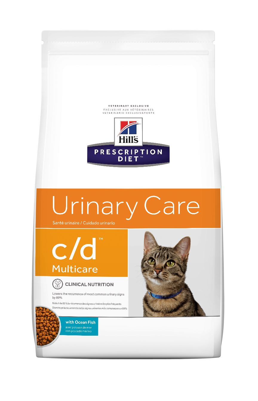 Hill's Prescription Diet Feline c/d Multicare Ocean Fish - Dry - Vet ...