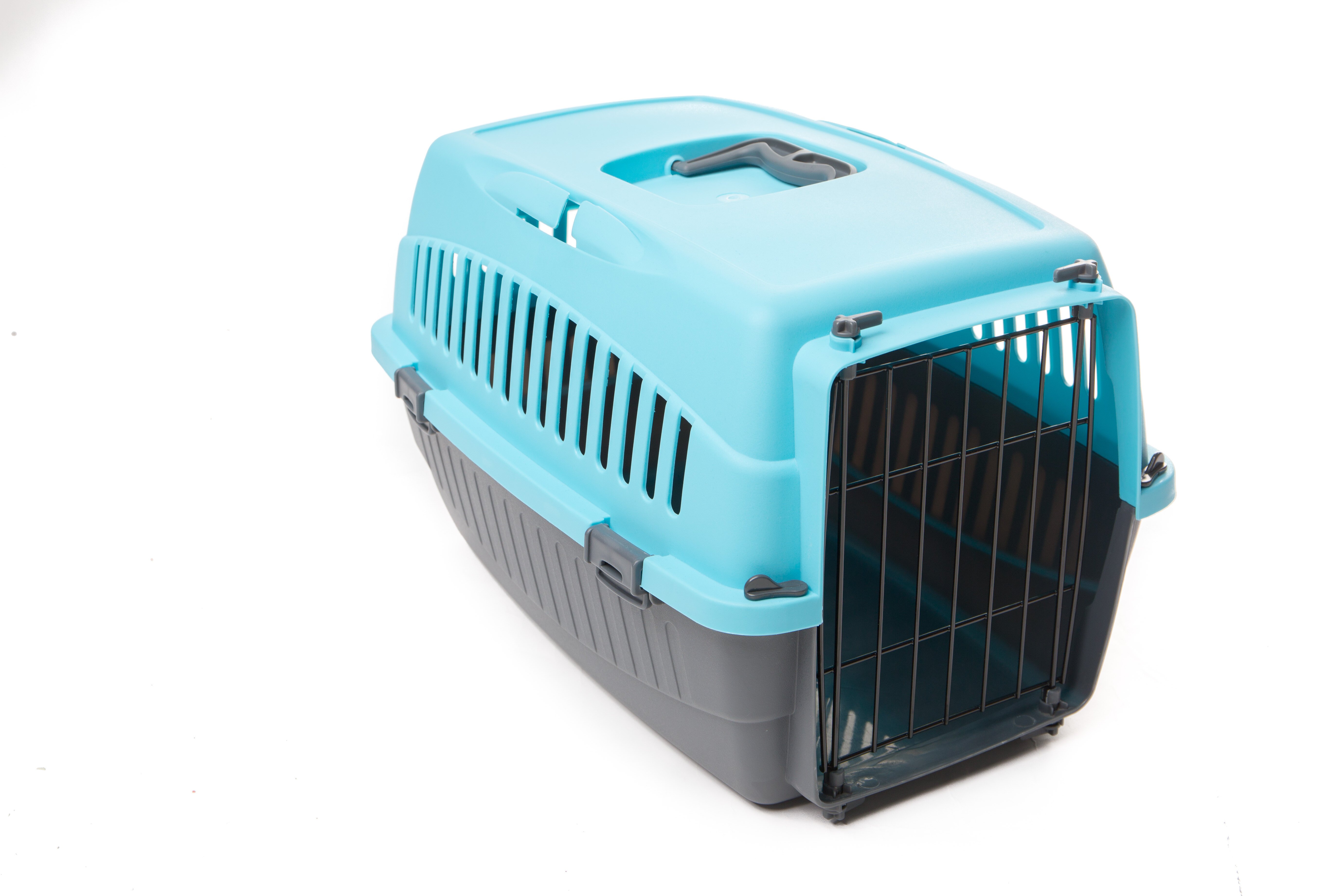 Pet Carrier with Opening Top-Spring Door - Dog-Beds & Houses-Carriers : Pet  Shop Auckland –  