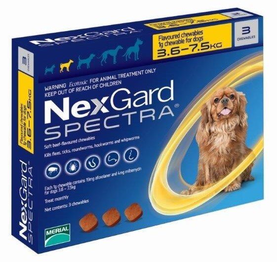 cheapest nexgard spectra