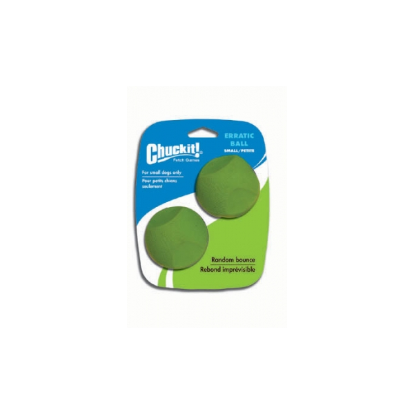 Chuckit! Small Erratic Ball 2pk