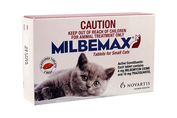 Milbemax kitten outlet wormer