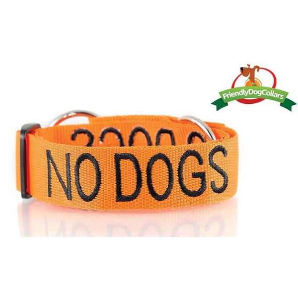 No Dogs Semi Slip Collar