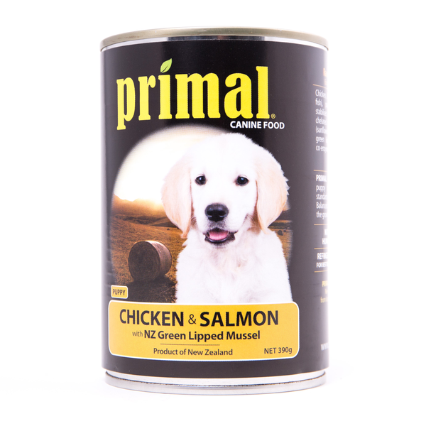 Primal Puppy Food Chicken & Salmon 395g