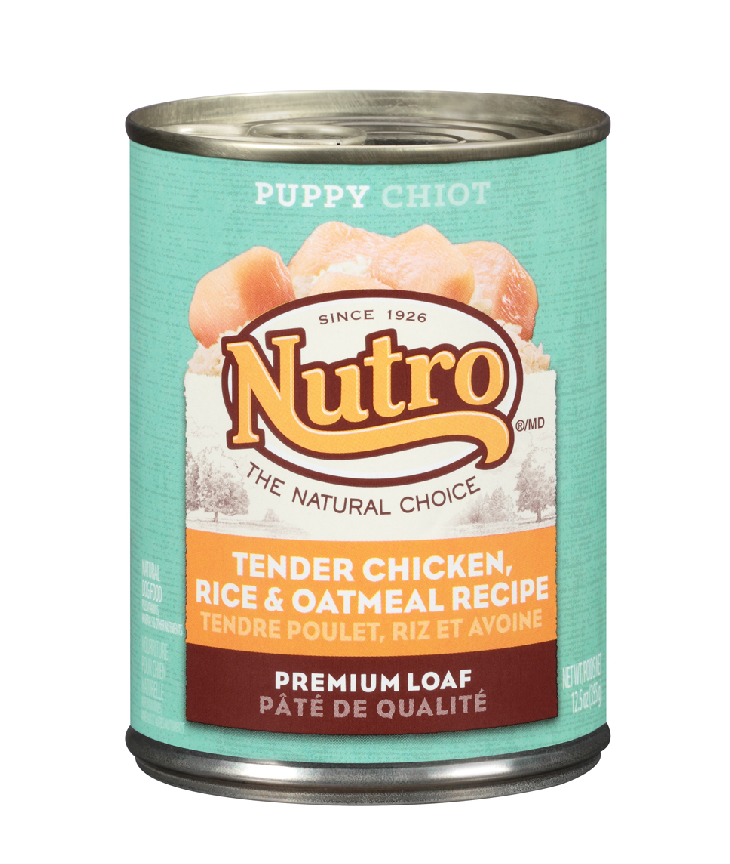 Nutro puppy hot sale canned food